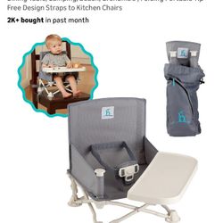 Hicapop Travel Booster Seat With tray 