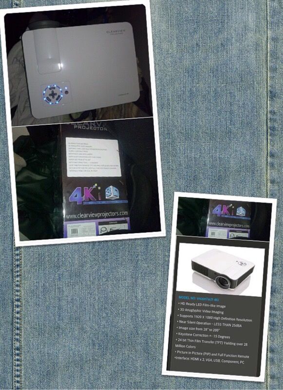 Clearview visiontech 4ki projector