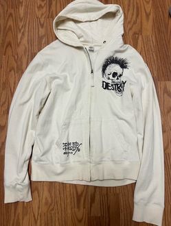 Vintage ed hardy zip up