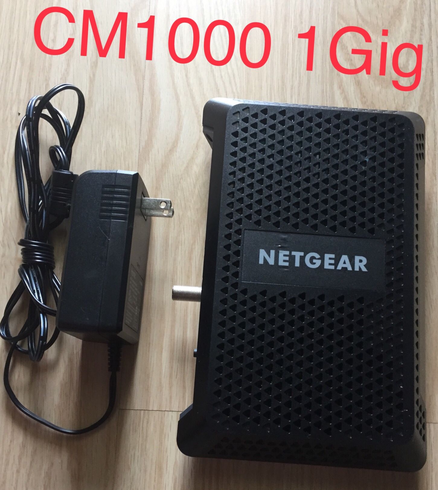 Netgear CM1000 NETGEAR CM1000 ULTRA HIGH SPEED CABLE MODEM DOCSIS 3.1 XFINITY COX