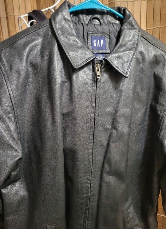 Gap Leather Jacket