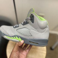 Jordan 5 Green Bean Size 11 