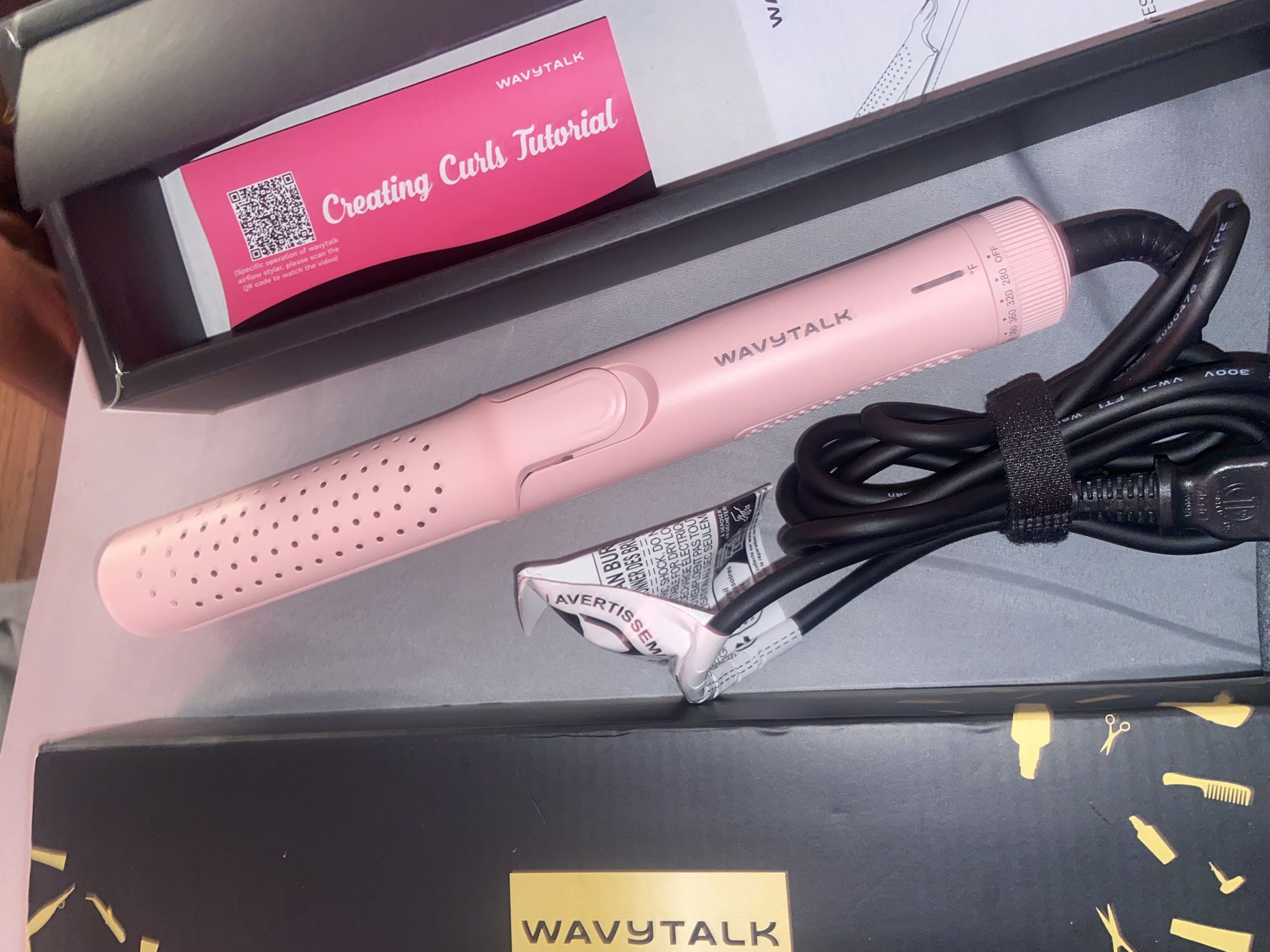 Hair Curler And Straightener 