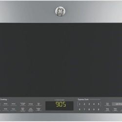 GE Profile - 2.1 Cu. Ft. Over-the-Range Microwave with Sensor Cooking - Stainless Steel