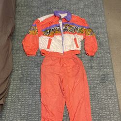 Super fly 90s windbreaker set