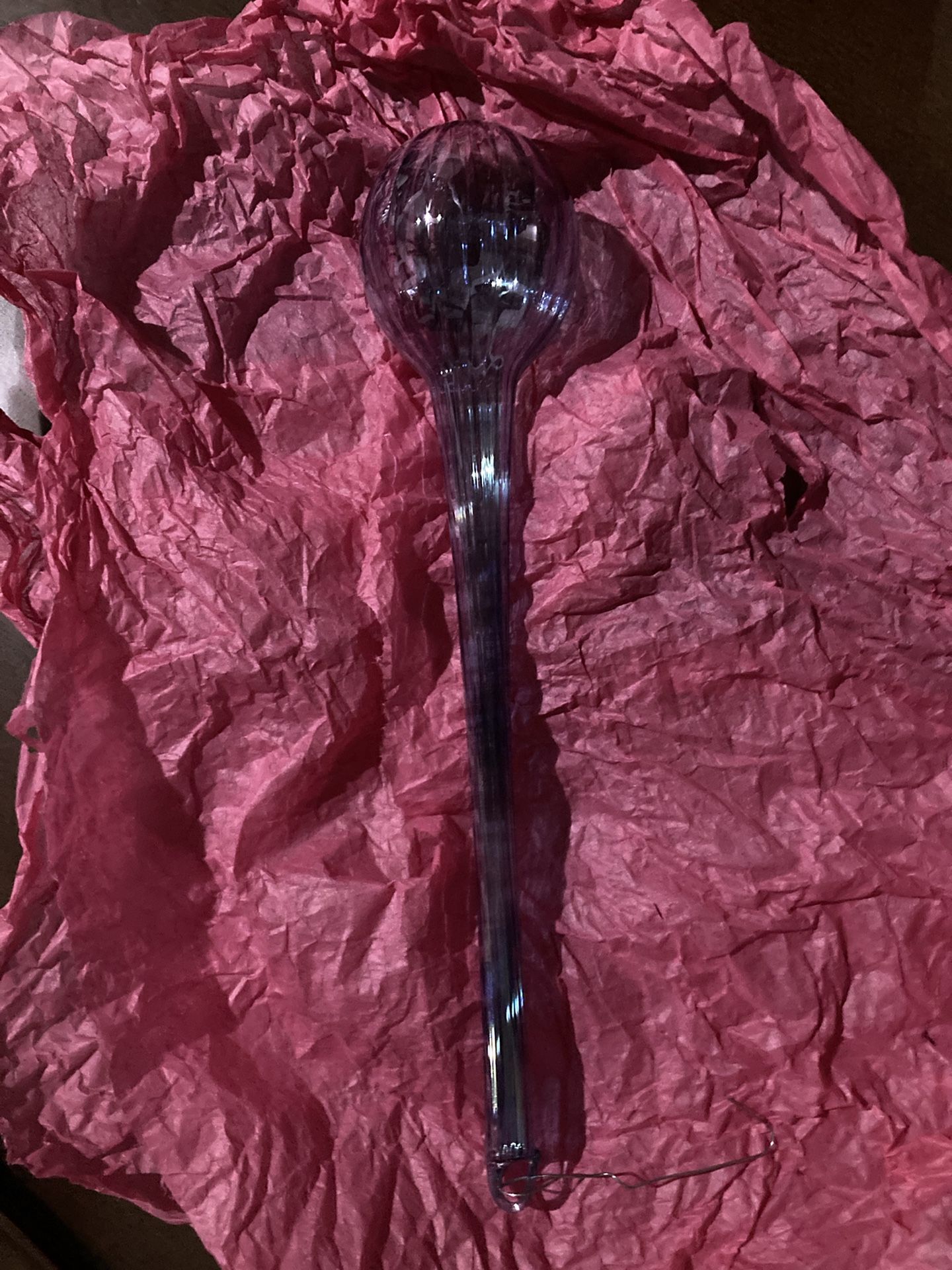 Blown Glass Ornament… Size Comparable To Pringle Can