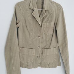 Cotton Blazer Jacket