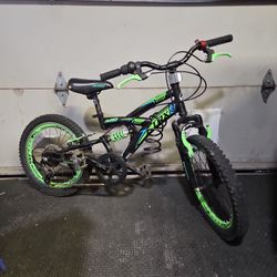 Amigo Mountain Bike With Neon Colors 