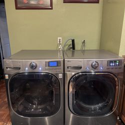 Set Lavadora Y Secadora LG Stainless Steel 