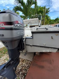 19' Wellcraft center console and trailer