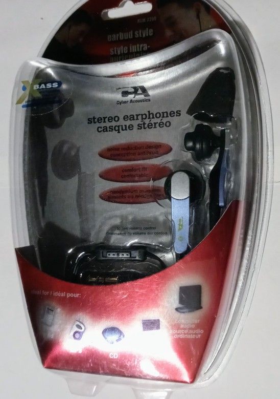 Cyber Acoustics ACM-2200 Stereo Earphones