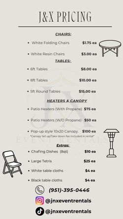 Party bundles available