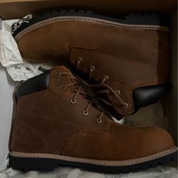Brand New Brown Grittstone 6” Soft Toe Size 11 Boots