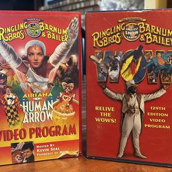 Vintage  Ringling, Bros and Barnum and Bailey VHS to