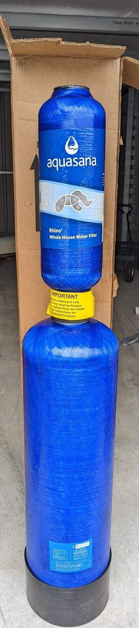 Aquasauna whole house water filter Conditioner