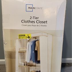 2 Tier Portable Closet