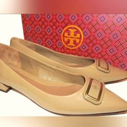 Tory Burch Designer Georgia Flats Pointed Toe Flat Pointy Toe Flat Pumps 7