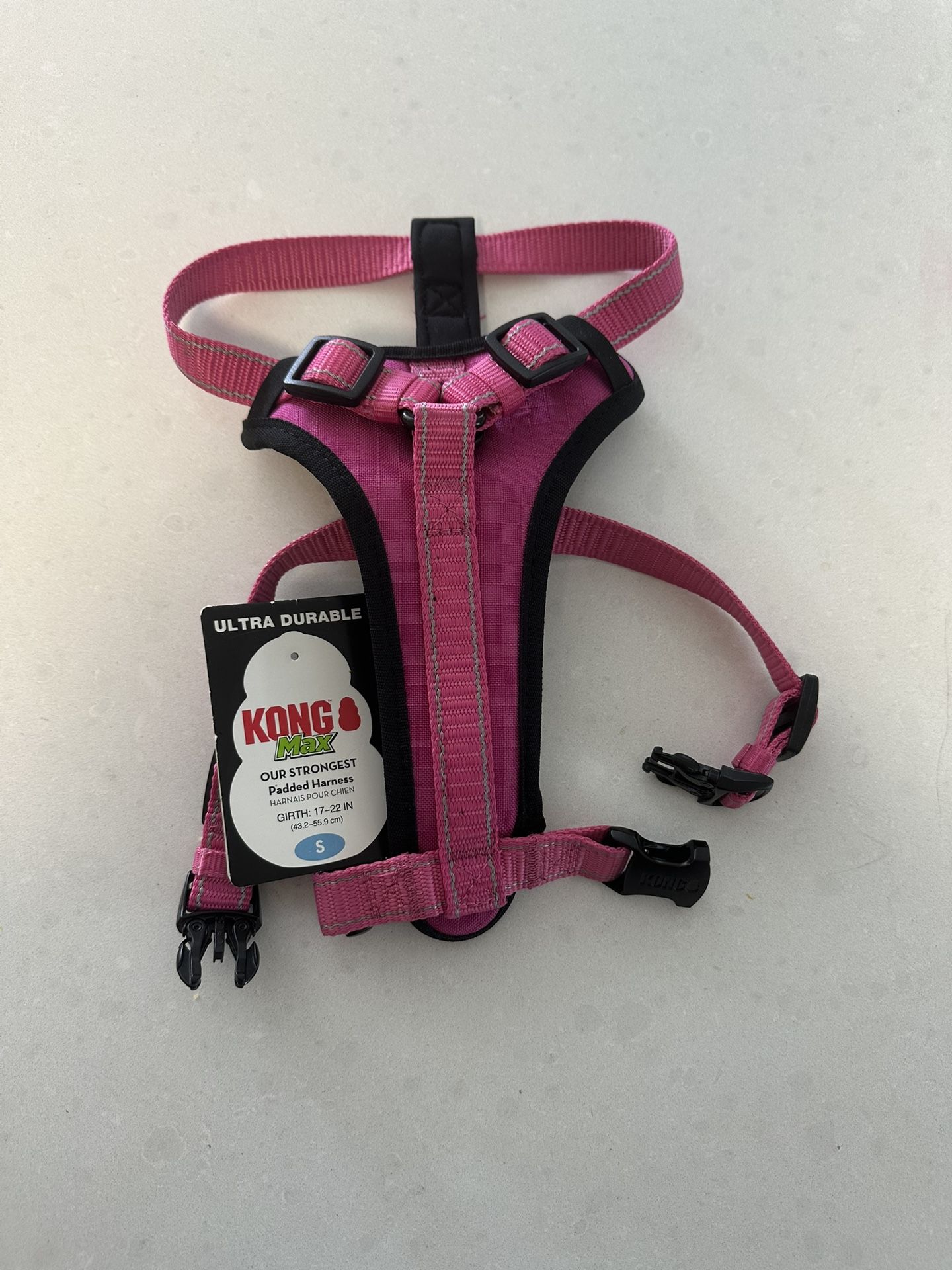 Pink Kong harness in a size Small