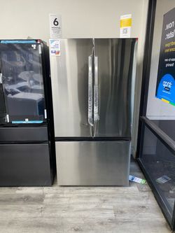 SAMSUNG STAINLESS STEEL FRENCH DOOR REFRIGERATOR 😍