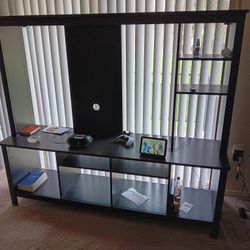70" TV Stand And Book Shelf