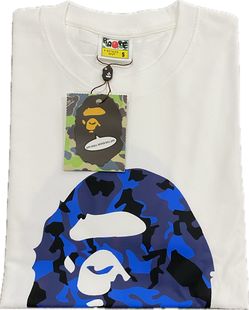 A BATHING APE Blue Tshirt all sizes available