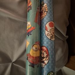 New kids, small table, top soccer game, and brand new wrapping paper