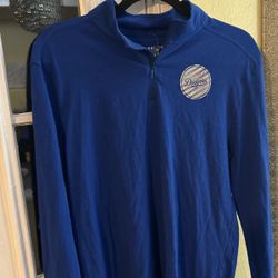 Under Armour Los Angeles LA Dodgers Long Sleeve with Dodgers Logo.