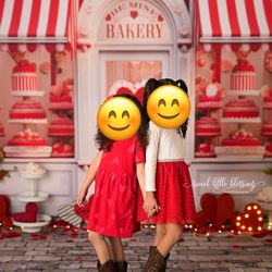 8 X 10 Valentines Day Backdrop