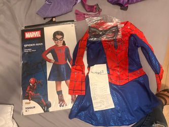 Spiderman costume for girl