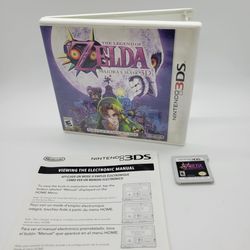The Legend Of Zelda Majora's Mask 3D Nintendo 3DS CIB Complete