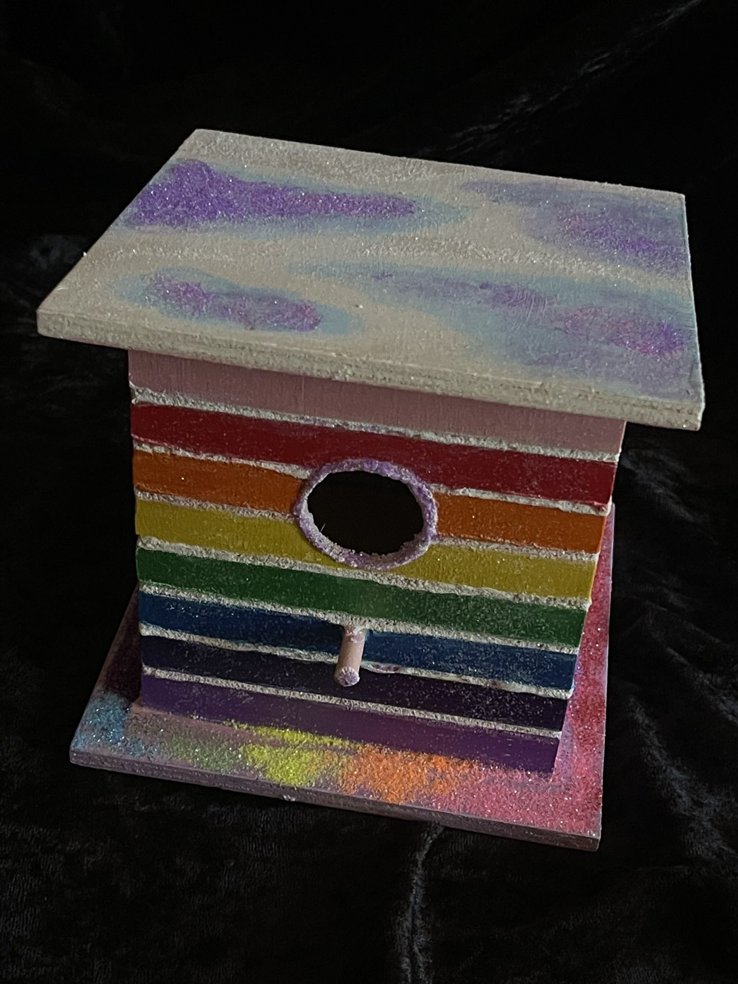 Rainbow Birdhouse