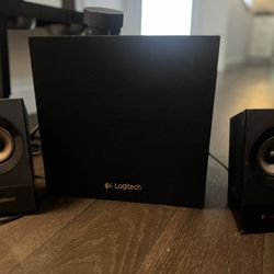 Logitech Speakers (Aux + Bluetooth)