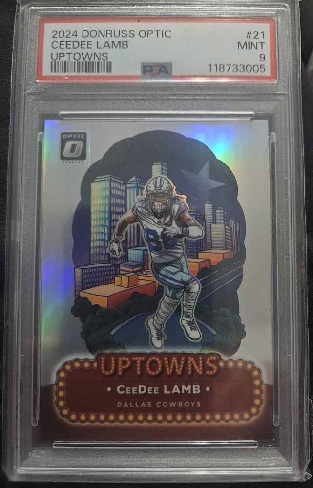 Cee Dee Lamb Uptown PSA 9 Card