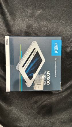 Crucial MX500 2.5” ssd (250gb)