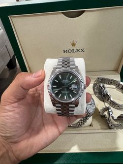 Rolex date just men 41mm