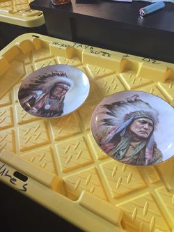 Two Indian plates
