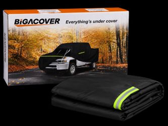 BiGACOVER Waterproof Truck Cover – Heavy Duty Outdoor Protection