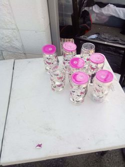 7 piece Halloween Drinking glasses