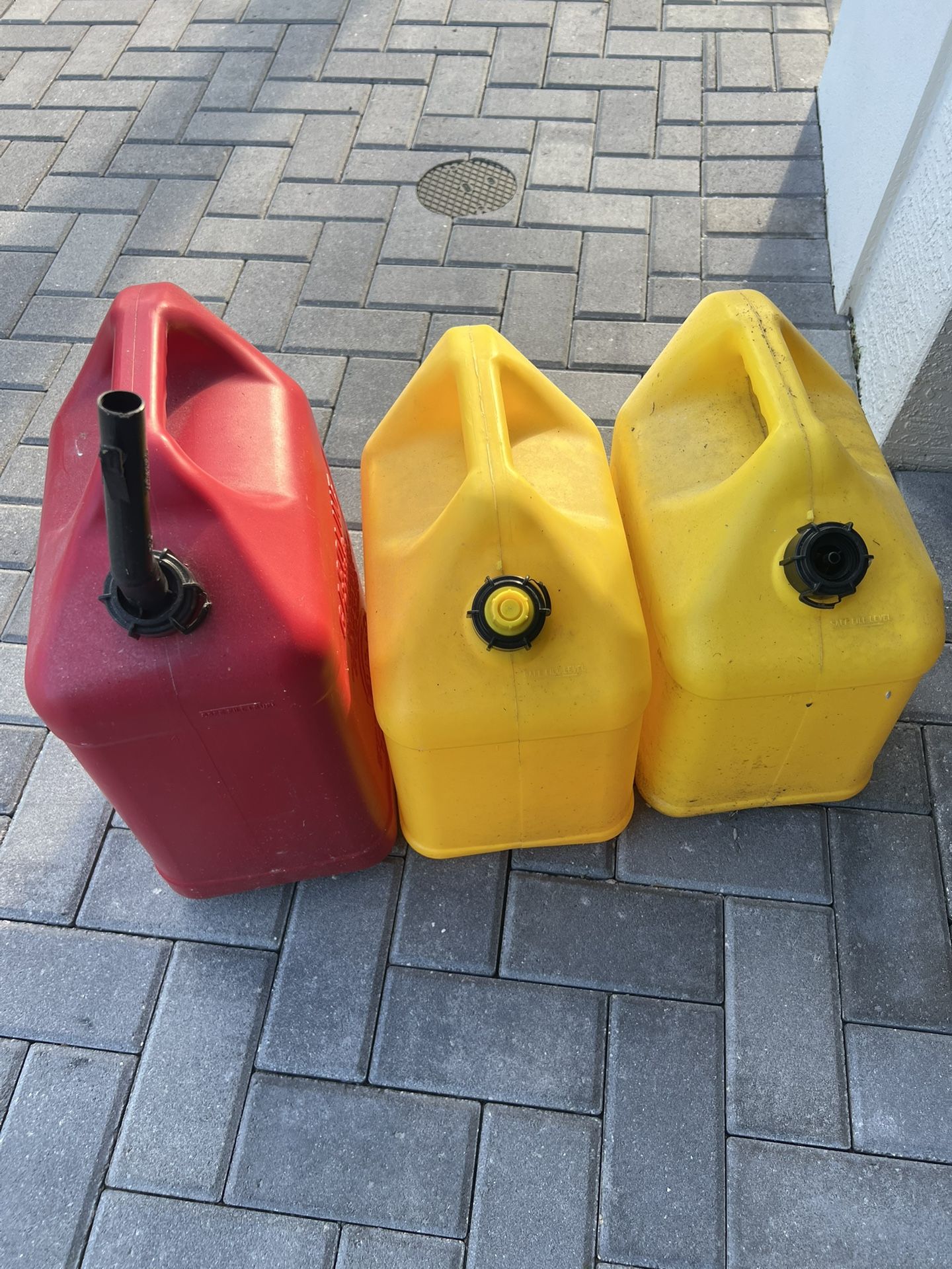 3 - Gas cans