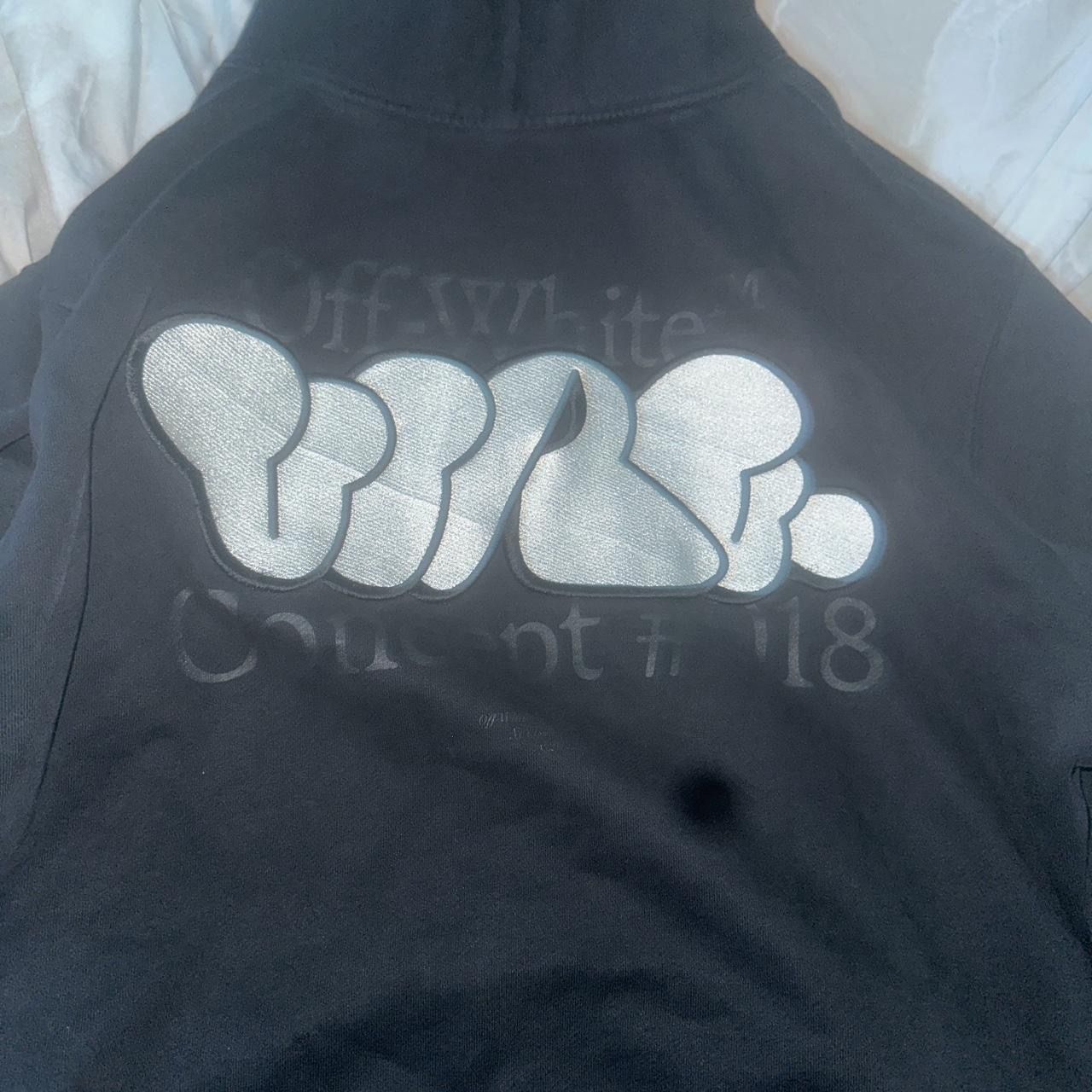 off white x virgil hoodie, XL, black 