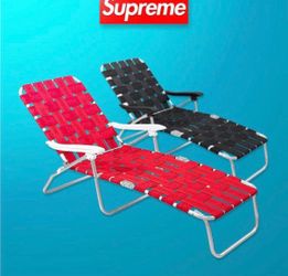 Red Supreme Beach Chair