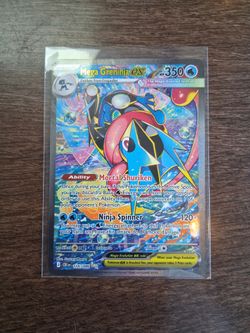 Pokemon Card of Mega Greninja EX