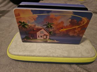 Nintendo switch OLDED with skin protector