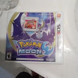 Pokemon Omega Ruby  Game With Pokemon Moon Case