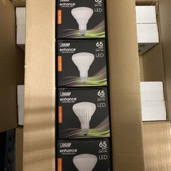 4 Feit Electric Enhance 65W Replacement LED Light Bulb BR30 Soft White