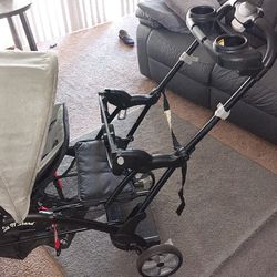 Sit And Stand Double Stroller 