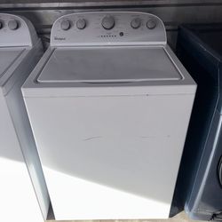 White Whirlpool Washer