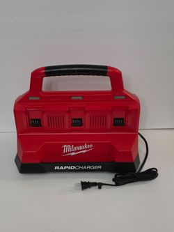 Milwaukee M18 18V Lithium-Ion PACKOUT 6-Port Rapid Charger Brand New