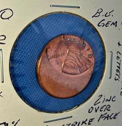 1990's Multi-Mint Error Penny☆ Multi- Brilliant Uncirculated!