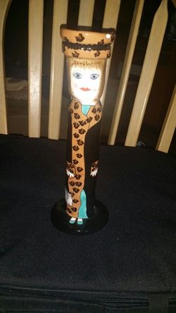 Handcraft vase candle holder $10